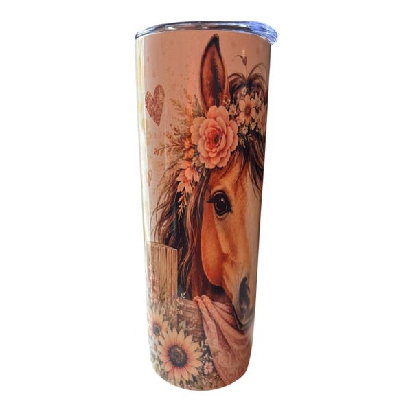 Horse Lover Tumbler - 20oz Stainless Steel