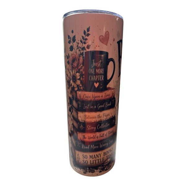 Book Lovers Tumbler - 20oz Stainless Steel