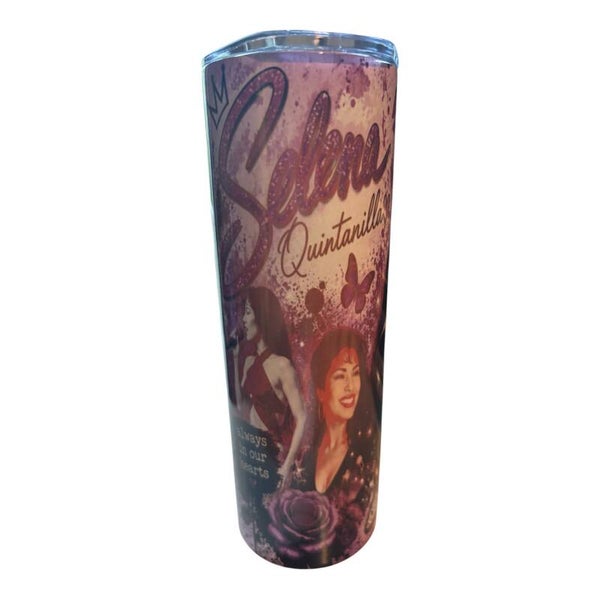 Selena Quintanilla Tribute Tumbler - 20oz Stainless Steel