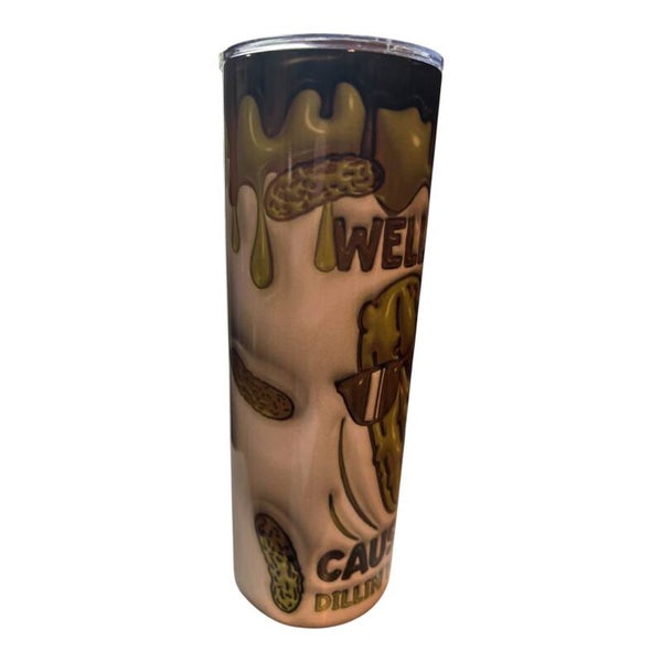 Funny Pickle Lover Tumbler - 20oz Stainless Steel
