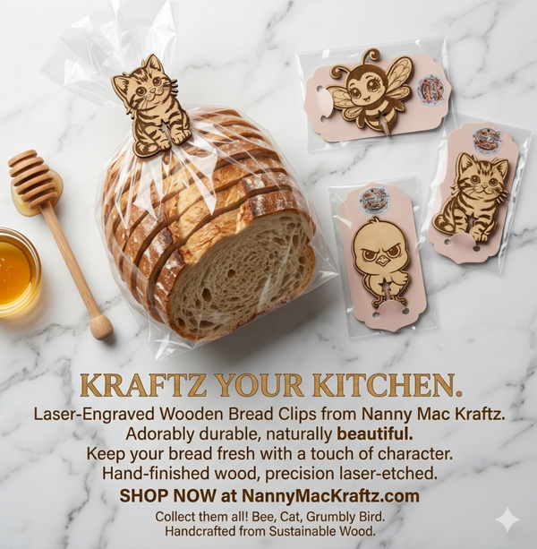Wooden Bread Tags