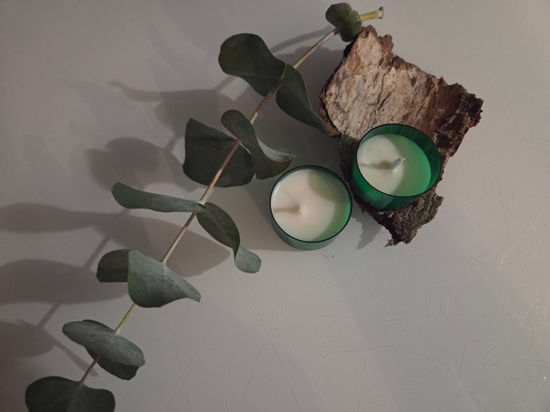 Aromatherapie-Teelichter "Durchatmen"