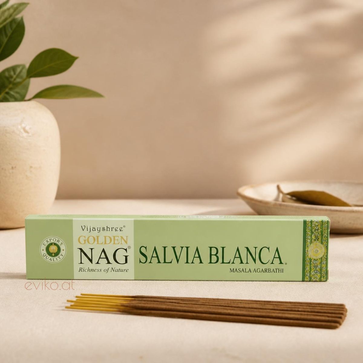 Räucherstäbchen Golden Nag Salvia Blanca