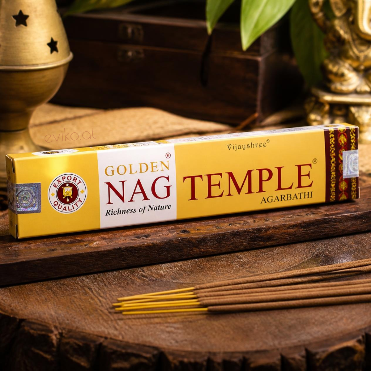 Räucherstäbchen Golden Nag Temple