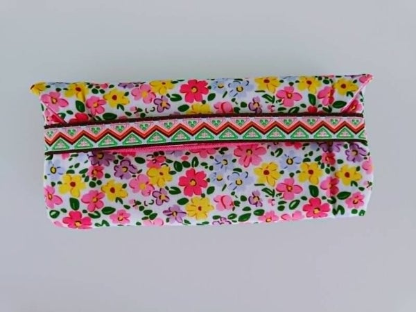 Zonnebriltasje bloemen