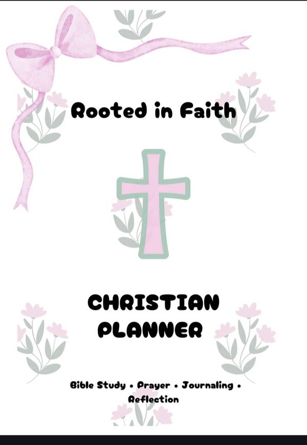 Rooted in Faith Christian Planner.