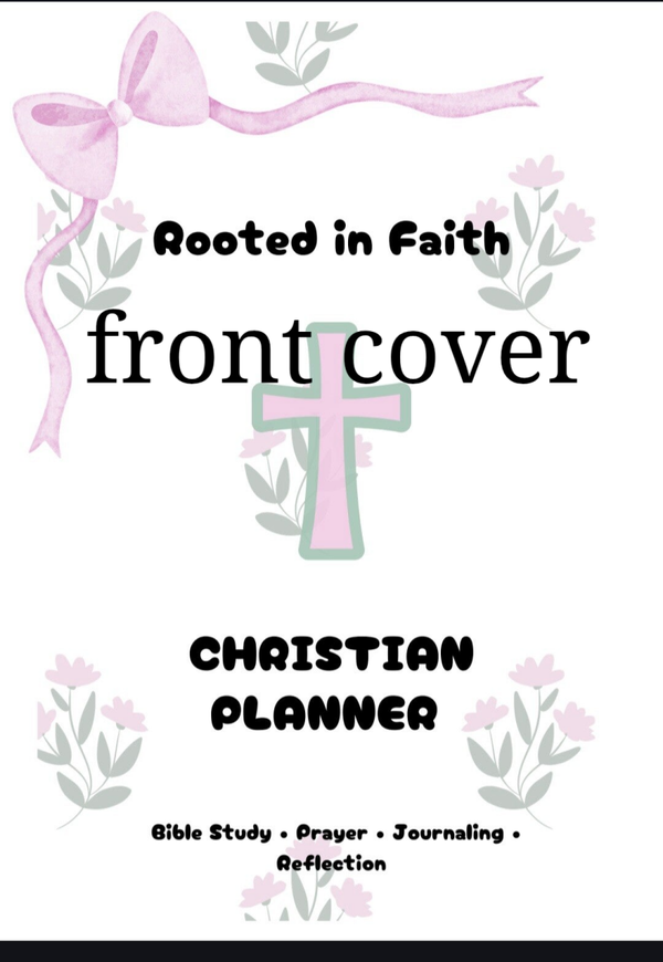 Rooted in Faith Christian Planner.