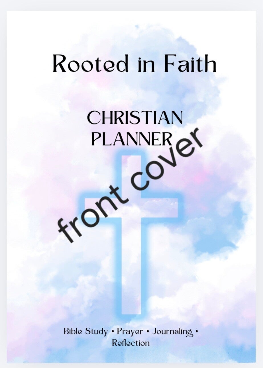 Rooted in Faith Christian Planner.