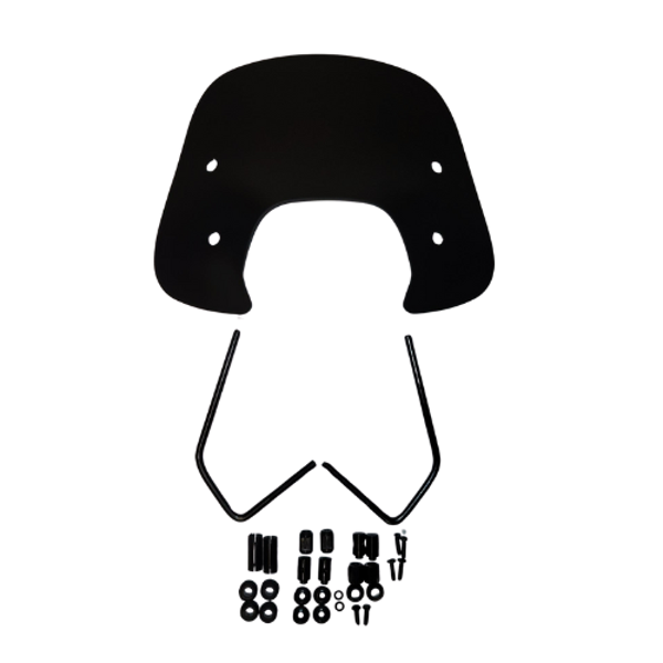 Windscherm aplus passend op sprint laag mat zwart