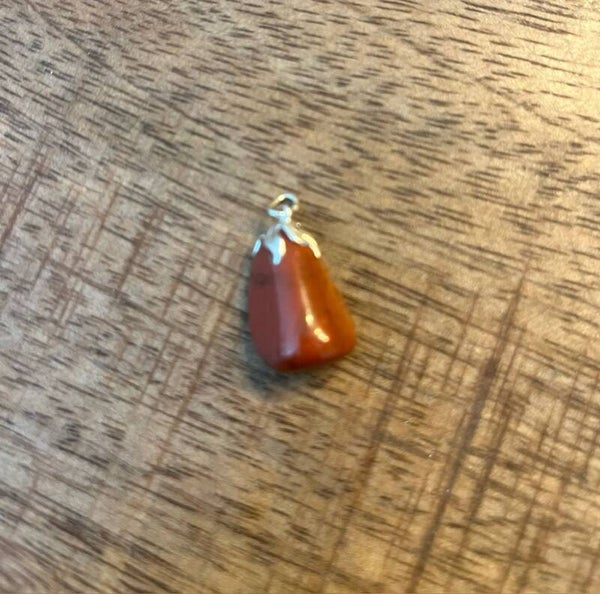 Rode jaspis hangertje