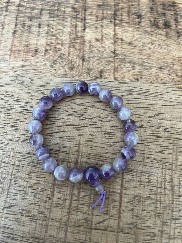 Amethist powerbead armband