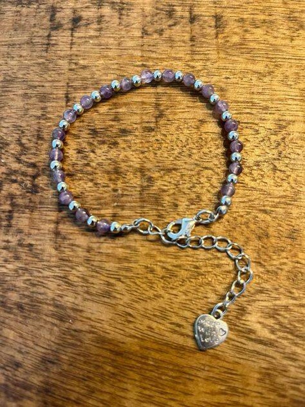 Amethist armband Ibiza Love
