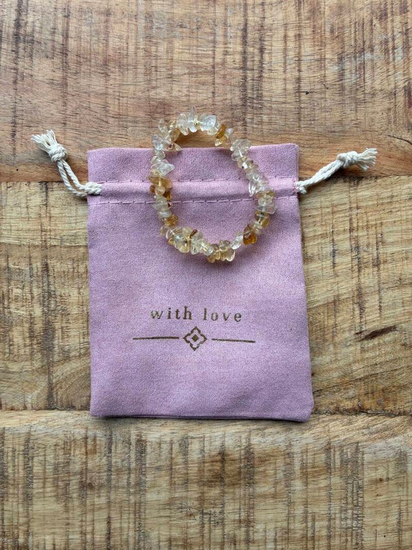 Citrien splitarmband