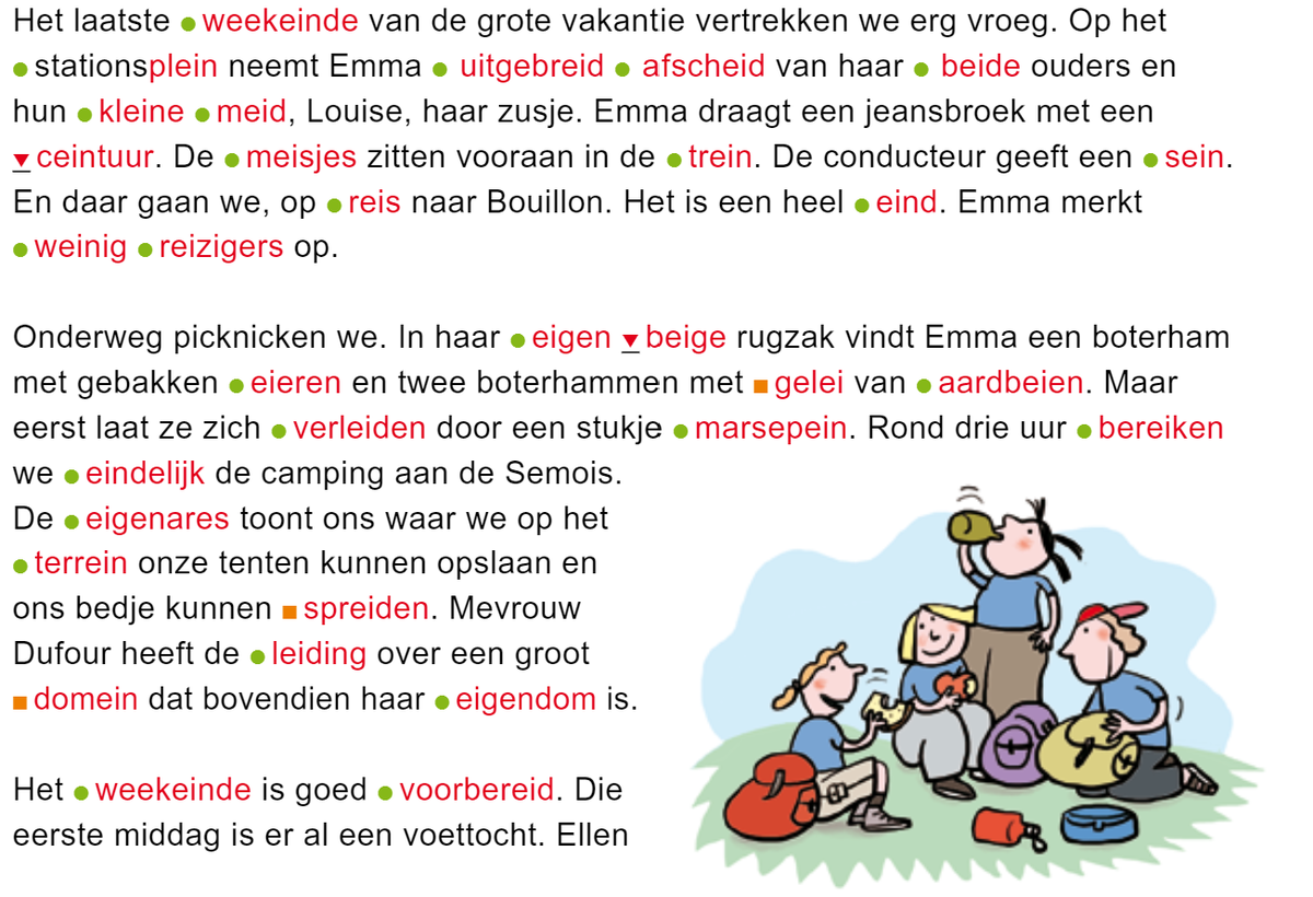 SPELLING / Nederlands / Oefenen op de vakken / Hulp | deleerboomvijf