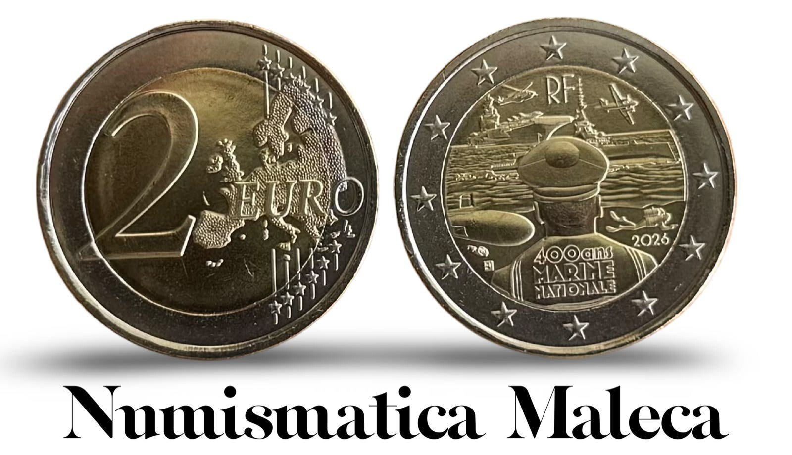 Francia 2 euros 2026, FR-011306 Unc