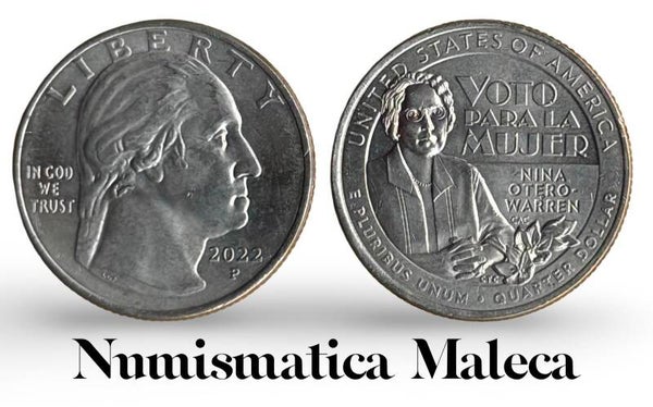 Estados Unidos 25 Cents 2022, US1505 Au