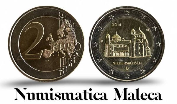 Alemania 2 Euros 2014, Km334 Unc