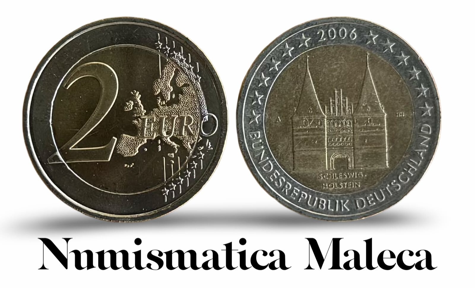 Alemania 2 Euros 2006-a  Km253 Fina