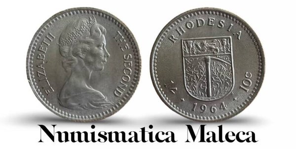 Rhodesia 1 shilling 1964, Km2