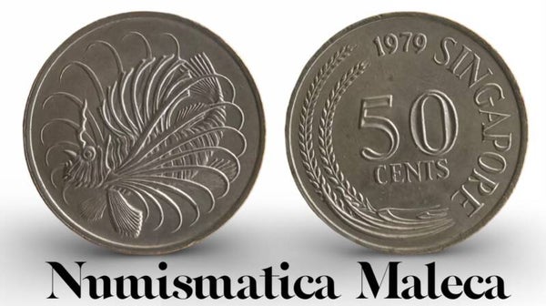 Singapore 50 Cents 1979, Km5 Fina