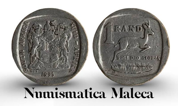 South Africa 1 Rand 1995, Km164 VF