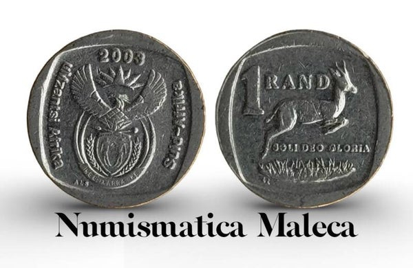 South Africa 1 Rand 2003, Km332 Vf