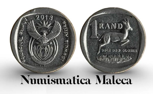 South Africa 1 Rand 2018, Km490 Circ