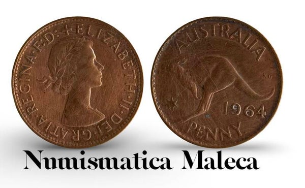 Australia 1 Penny 1964 km56 VF