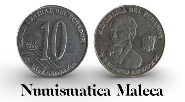 Ecuador 10 centavos 2000, Km106 Vf