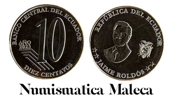 Ecuador 10 centavos 2023, EC-181 Unc