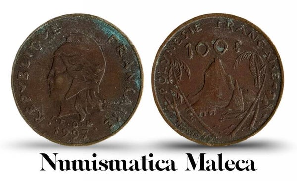 Polinesia Francesa 100 Francs 1997, Km14 XF