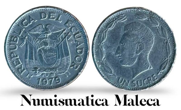 Ecuador 1 Sucre 1979 Km78b Vf