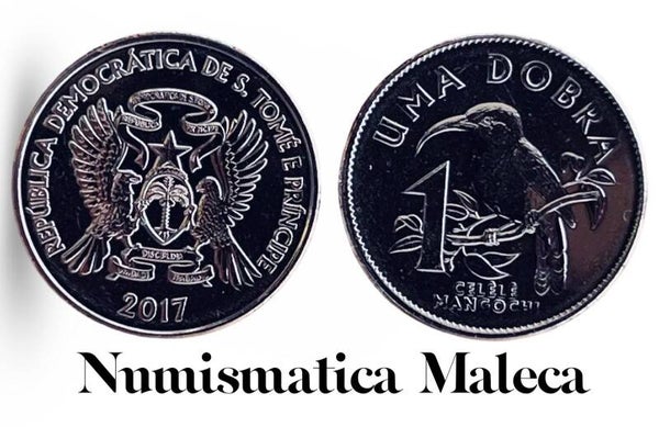 Santo tome & Principe 1 Dobras 2017, Km127 Unc
