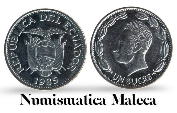 Ecuador 1 Sucre 1985, Km85.1 VF