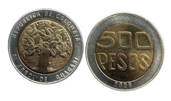 Colombia 500 Pesos 2006 (AMERICA)