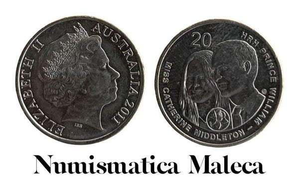 Australia 20 Cents 2011, Km1566 Au
