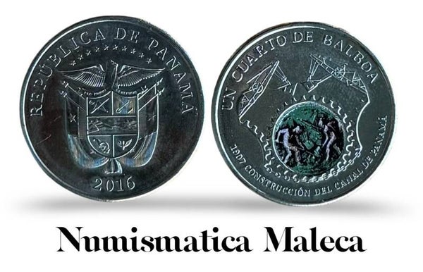 Panama 25 Centesimos 2016, PA-000108 UNC