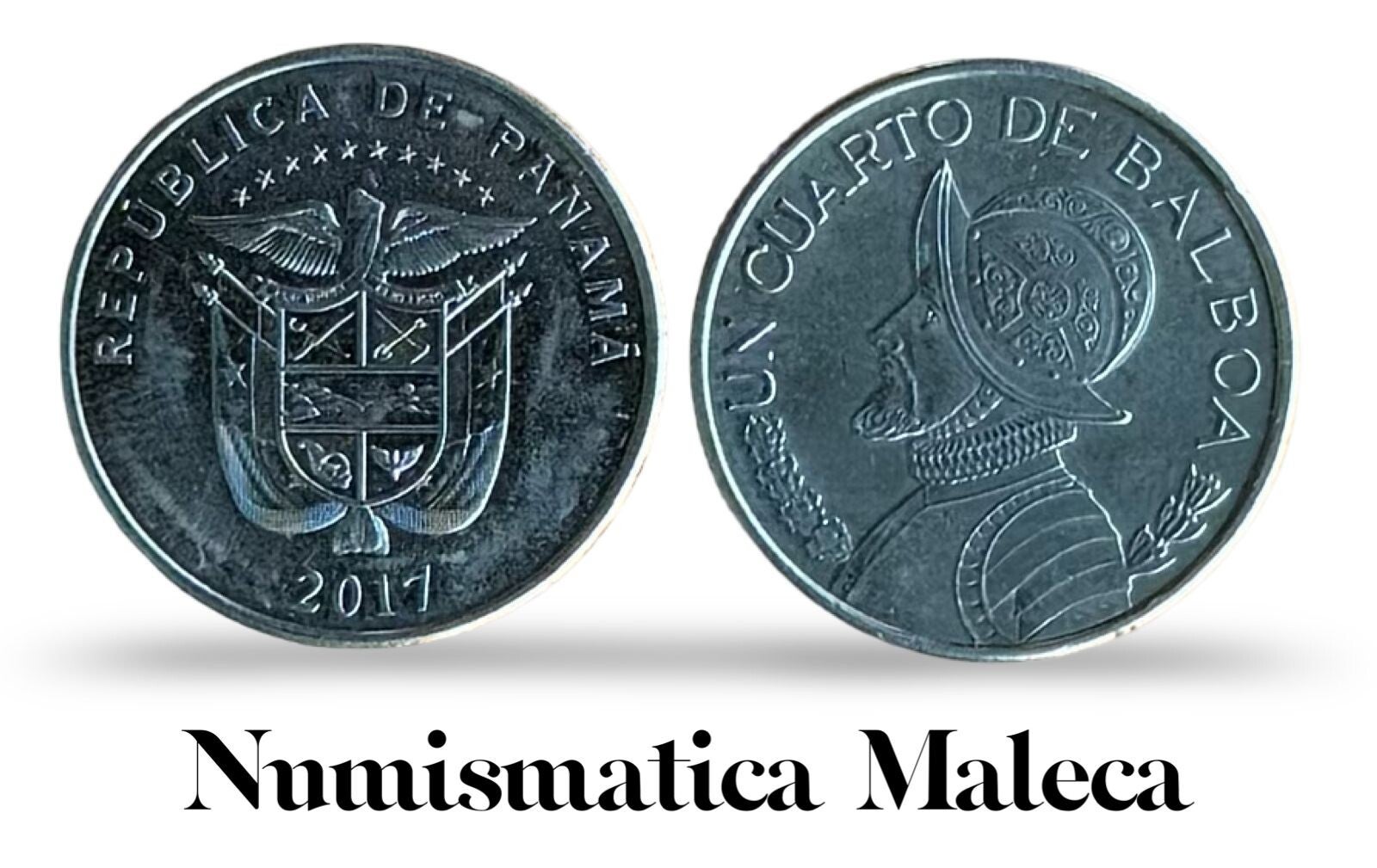 Panama 25 Centesimos 2017, km128.3 Unc
