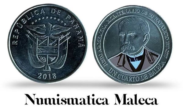 Panama 25 Centesimos 2018, PA-000259 Unc