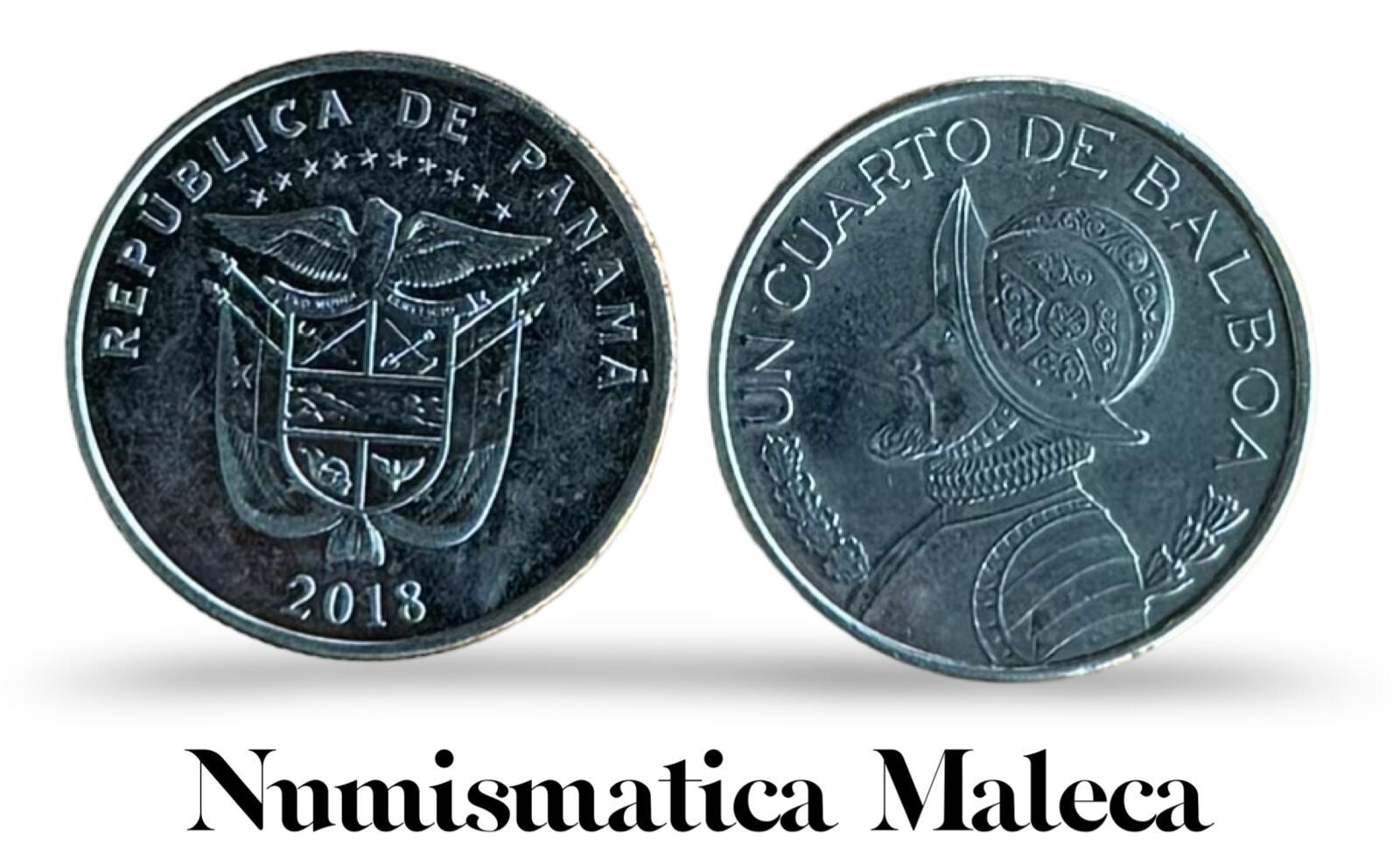 Panama 25 Centesimos 2018, km128.3 Unc
