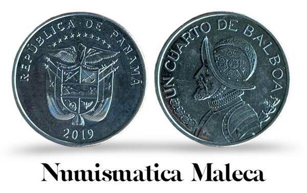 Panama 25 Centesimos 2019 km128.3 Unc