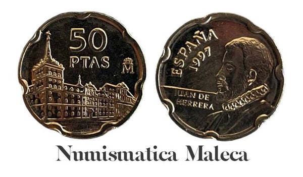España 50 Pesetas 1997, Km985 Unc