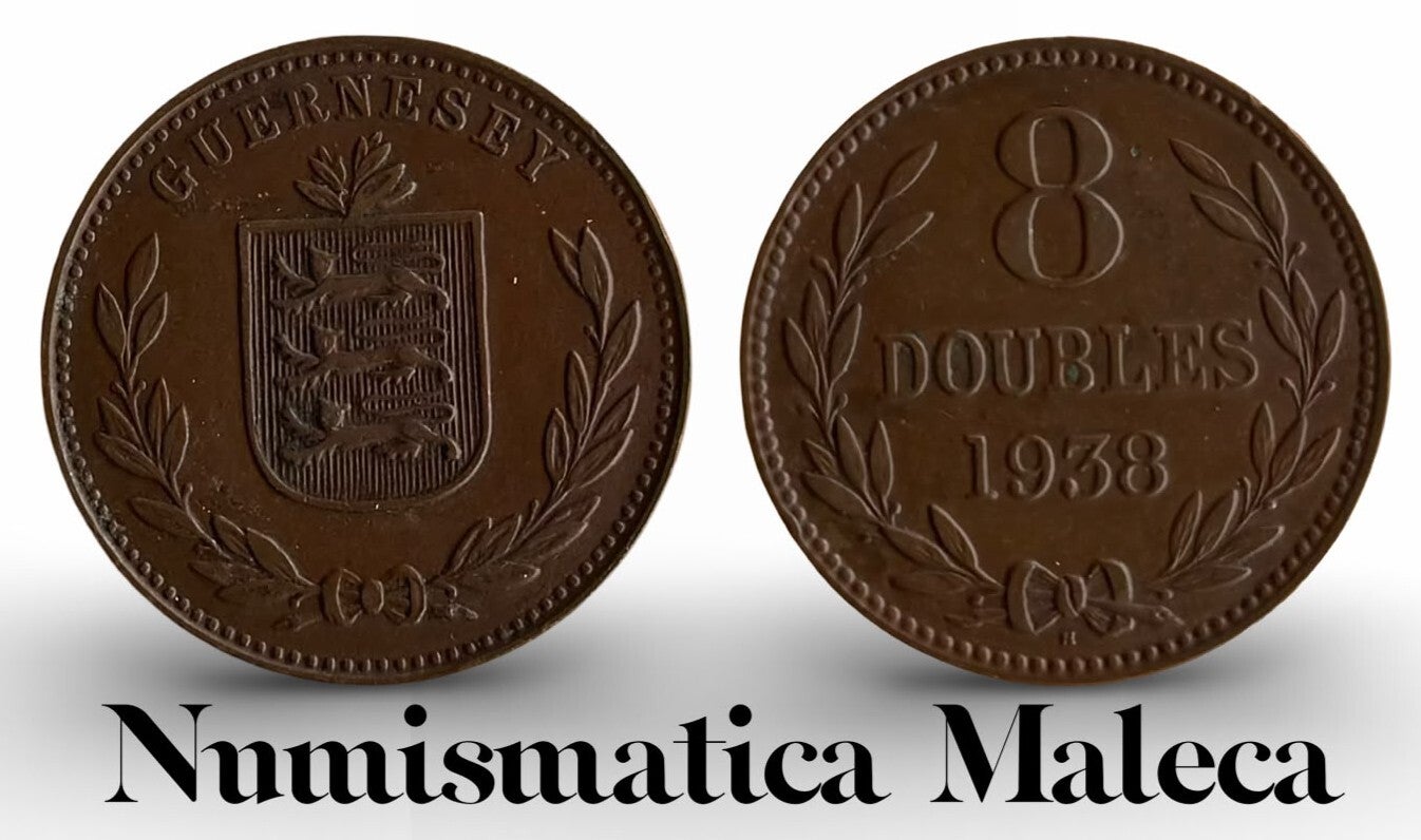 Guersey 8 Doubles 1938 Km14 Fina