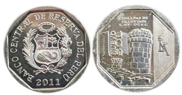 Peru 1 sol 2011, km345 (Chullpas de Sillustani) Unc