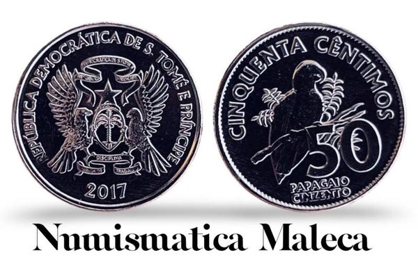 Santo Tome & Principe 50 Dobras 2017, Km127 Unc