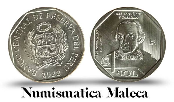 Peru 1 Sol 2022, Km435 Unc