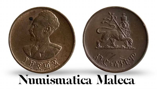 Ethiopia 10 Santim 1944, Km34 XF