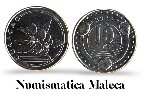 Curacao 10 Cents 2025, CW00045 Unc