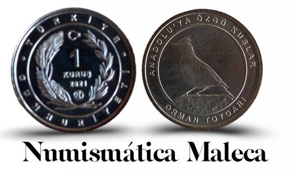 Turkia 1 Kuruş 2021, km1508 Unc