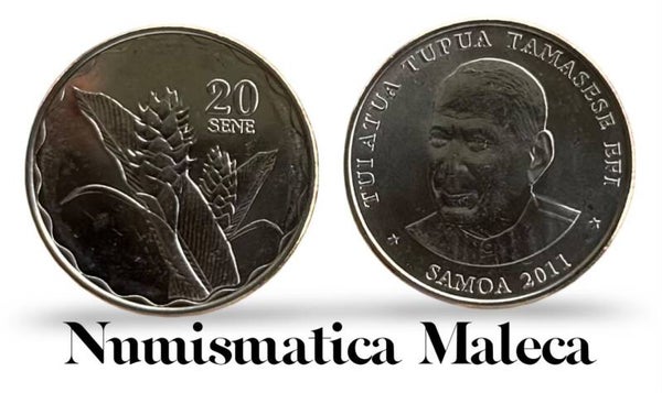 Samoa 20 Sene 2011, KM169 Unc